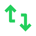 Icon for Atualizações automáticas com cada mudança no site.